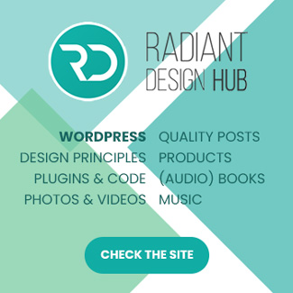 Radiant Design Hub is a hub for future proof Wordpress themes, designs, plugins, music, videos and much more!